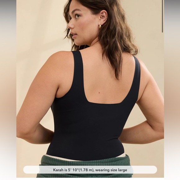 SMOOTHEZ Square Neck Bodysuit - NWT - Picture 2 of 5